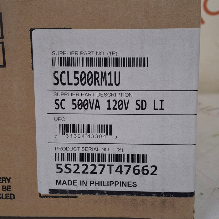 APC APC SCL500RM1U Smart UPS Computers Tablets & Networking reLink Medical