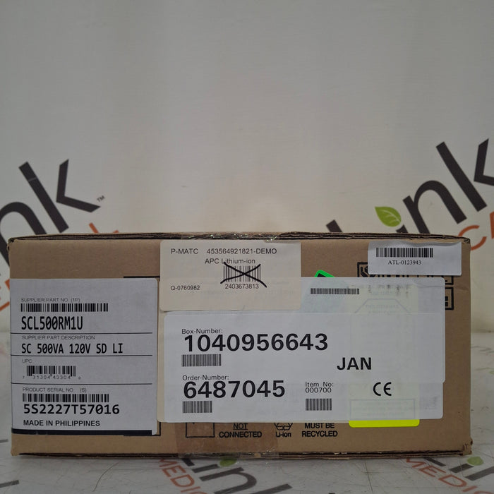 APC APC SCL500RM1U Smart UPS Computers Tablets & Networking reLink Medical