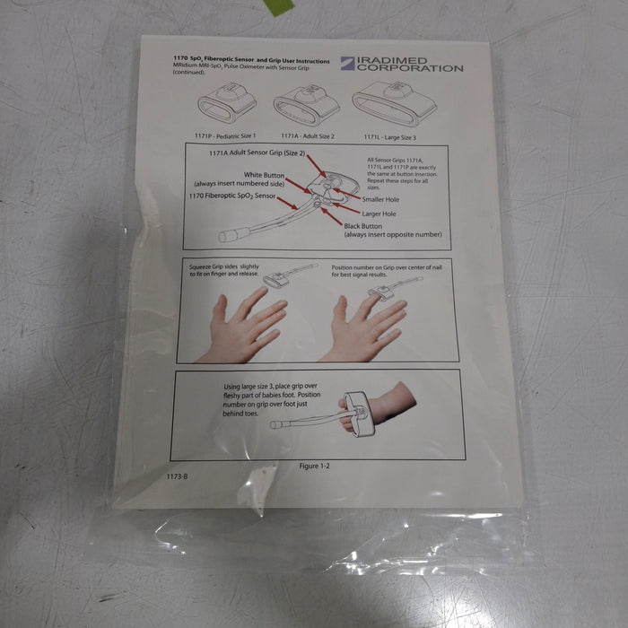 Iradimed Iradimed 1170 SpO2 Fiber Optic Sensor Infusion Pump reLink Medical