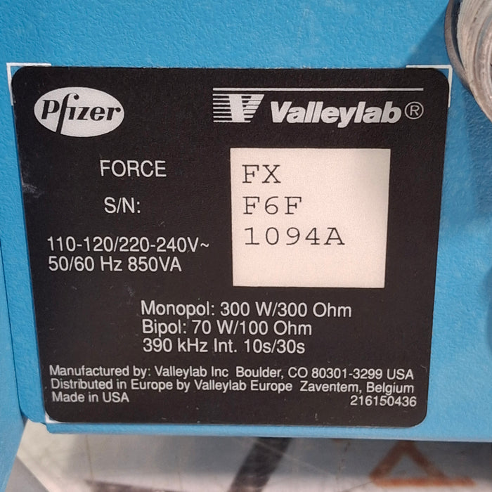 Valleylab Valleylab Force FX Electrosurgical Unit Electrosurgical Units reLink Medical