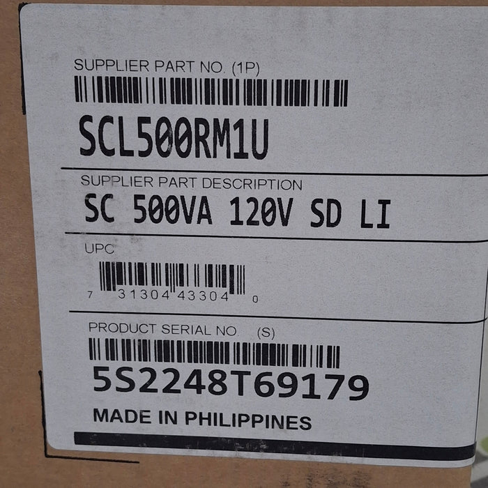 APC APC SCL500RM1U Smart UPS Computers Tablets & Networking reLink Medical