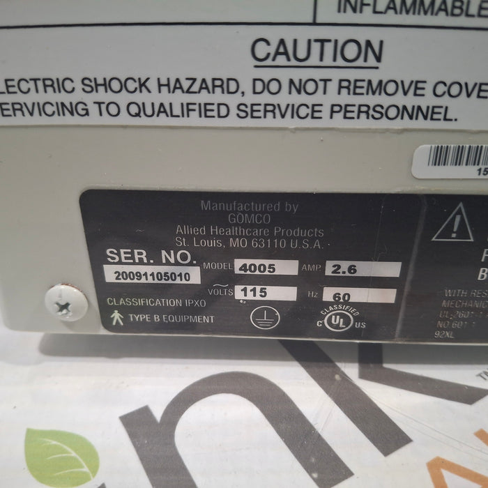 Gomco Gomco 4005 Pump Surgical Equipment reLink Medical