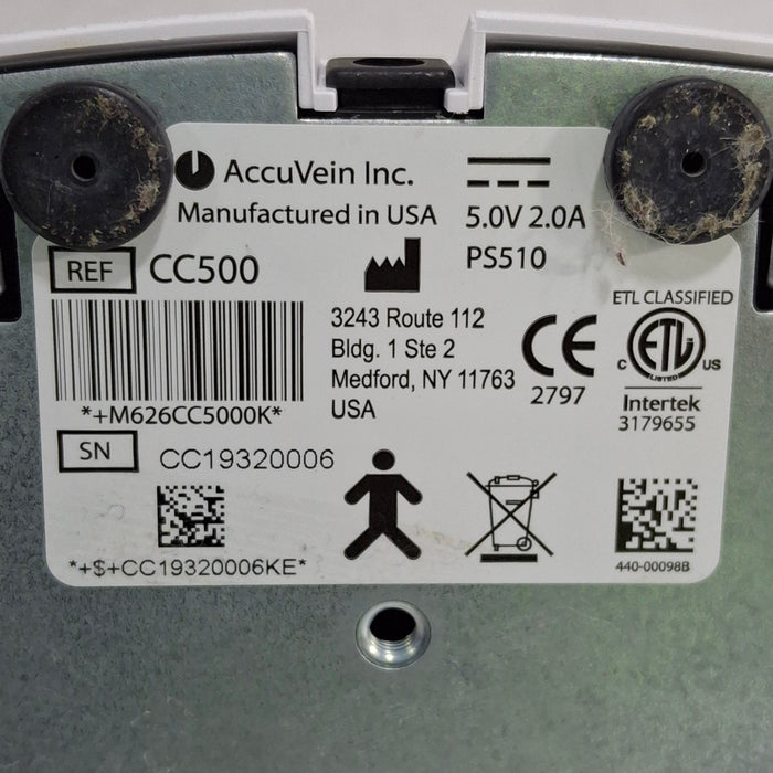 AccuVein AccuVein AV500 UV Light Vein Finder Surgical Equipment reLink Medical