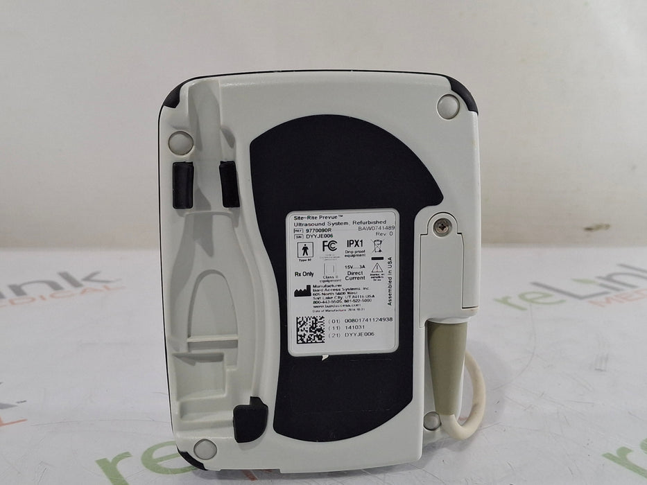 Bard Medical Bard Medical Site Rite Prevue Portable Ultrasound Ultrasound reLink Medical