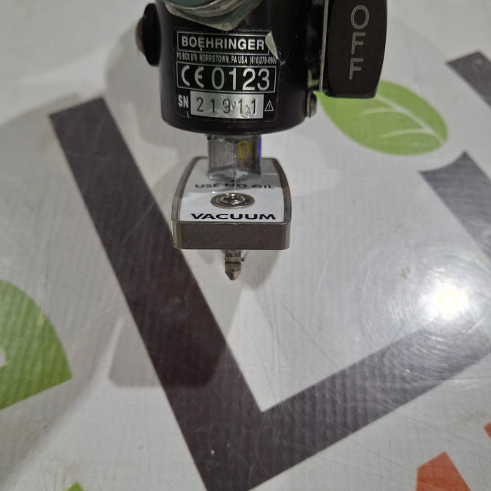 Boehringer Laboratories, Inc. Boehringer Laboratories, Inc. Intermittent/Continuous Suction Regulator Respiratory reLink Medical