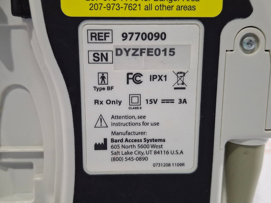 Bard Medical Site Rite Prevue Portable Ultrasound