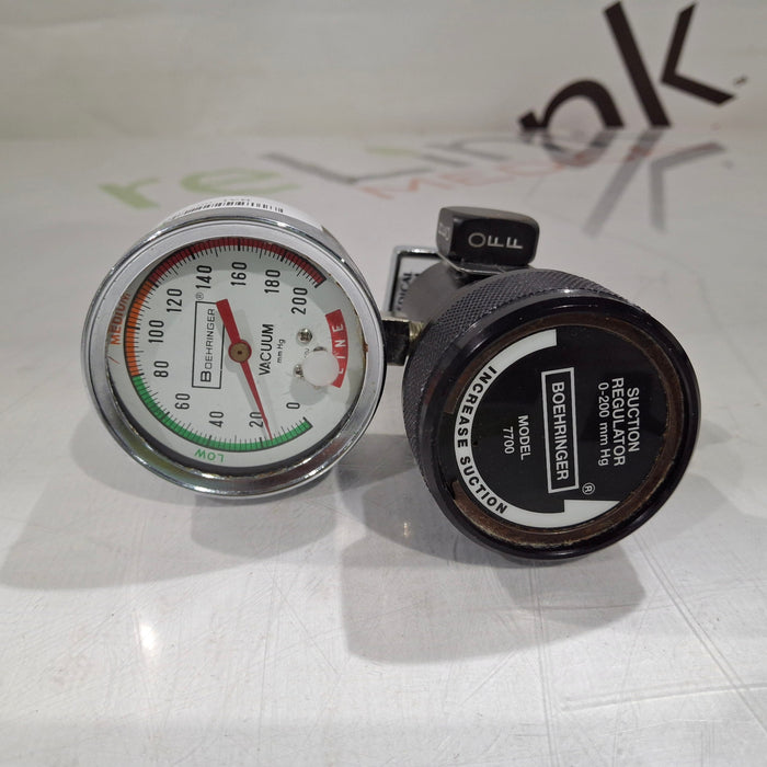 Boehringer Laboratories, Inc. Boehringer Laboratories, Inc. Intermittent/Continuous Suction Regulator Respiratory reLink Medical