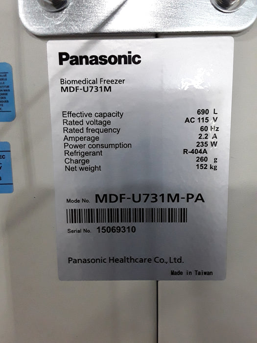 Panasonic Panasonic Biomedical Freezer Research Lab reLink Medical