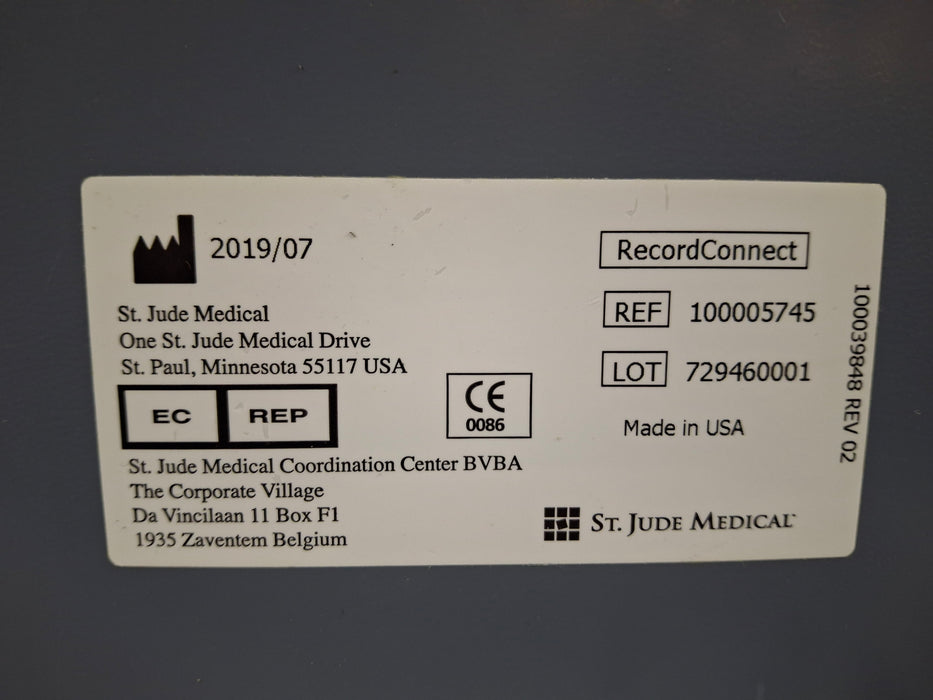 St. Jude Medical, Inc. GE Cardiolab 10005745 RecordConnect Accessory