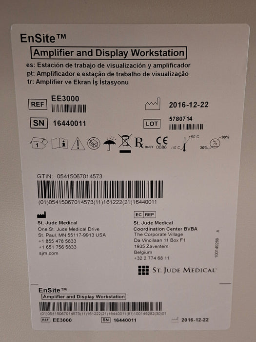 St. Jude Medical, Inc. EnSite Velocity Amplifier Cardiac Ablation Generator