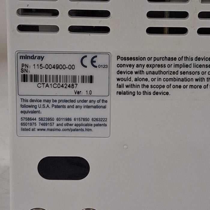 Mindray MPM w/Masimo Module for DPM6/7