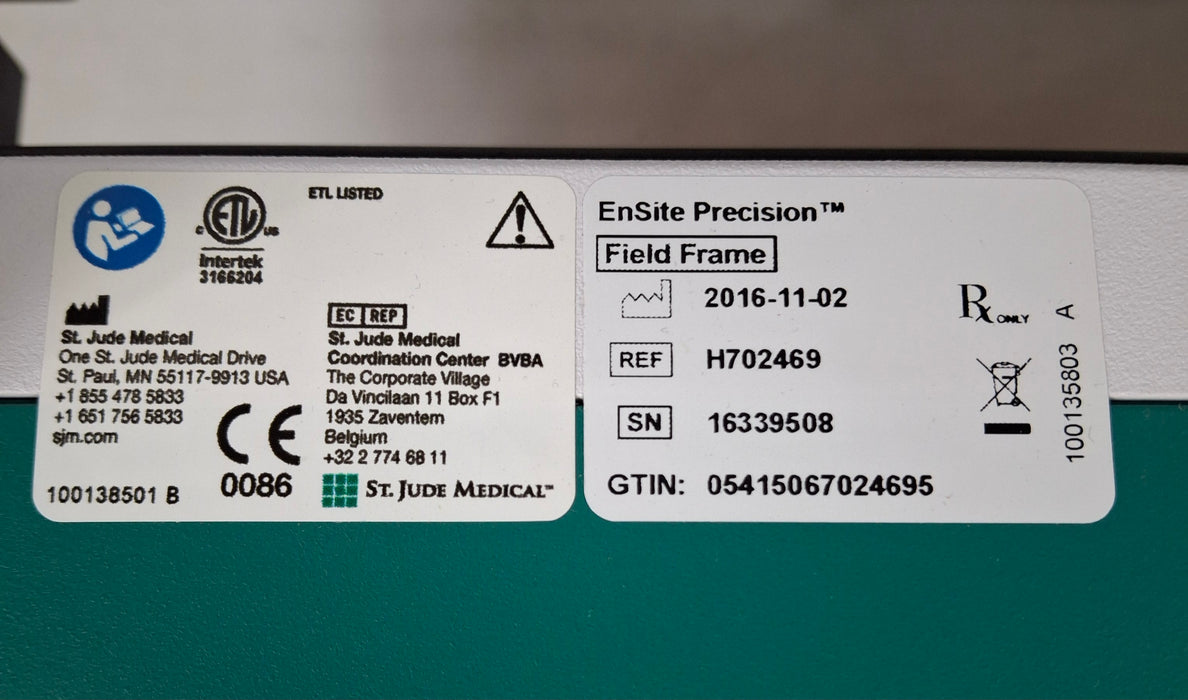 St. Jude Medical, Inc. EnSite Precision Field Frame