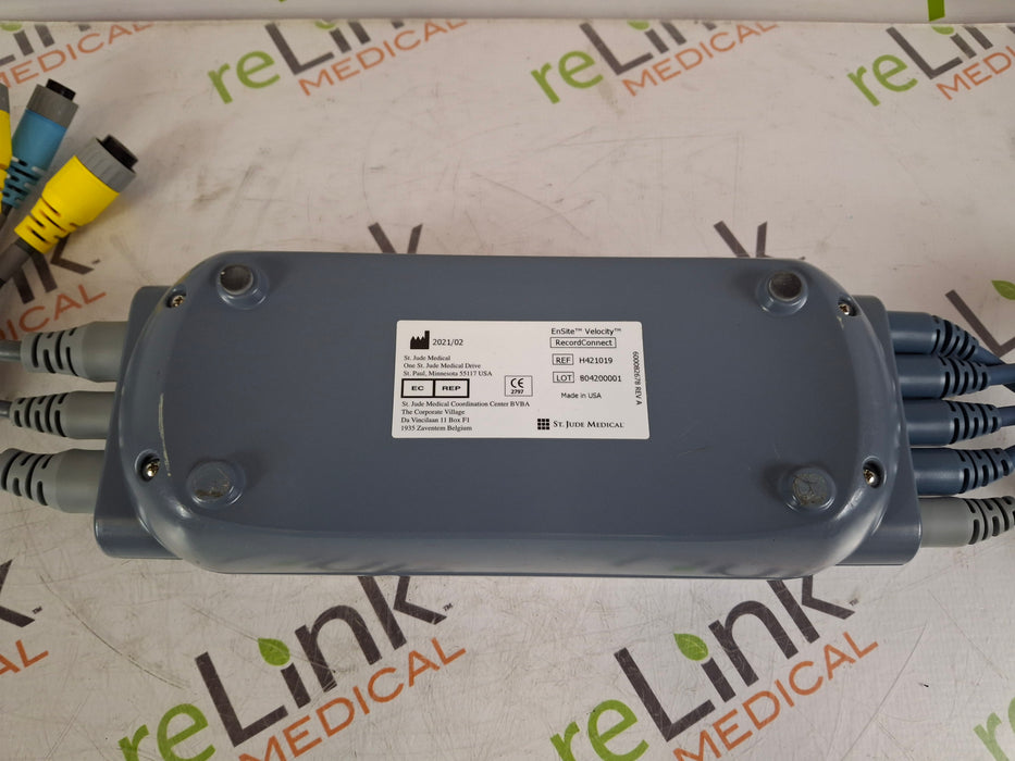 St. Jude Medical, Inc. H421019 Ensite Velocity RecordConnect Module