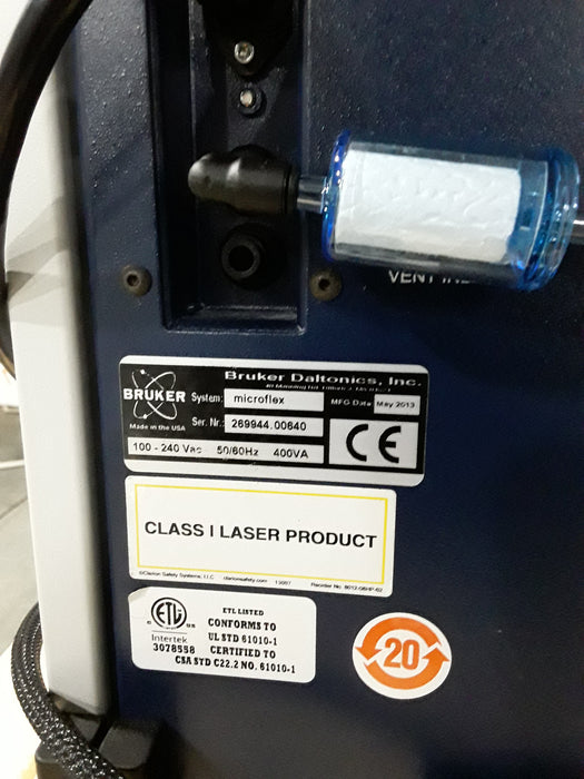 Bruker Bruker Microflex Mass Spectrometer Research Lab reLink Medical