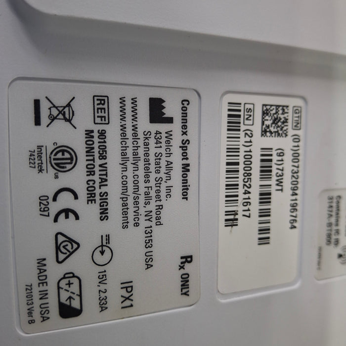 Welch Allyn Welch Allyn Connex Spot 73WT Vital Signs Monitor Patient Monitors reLink Medical