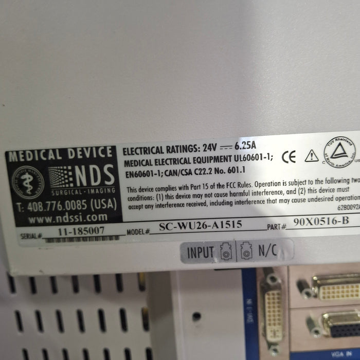 Karl Storz Karl Storz WideView SC-WU26-A1515 Surgical Display Rigid Endoscopy reLink Medical