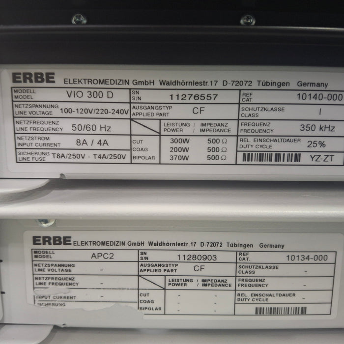 Erbe Erbe VIO 300D Electrosurgical Unit Electrosurgical Units reLink Medical