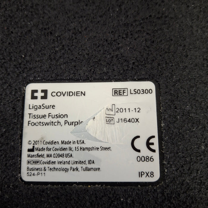 Valleylab Valleylab Ligasure LS0300 Purple Foot Pedal Electrosurgical Units reLink Medical