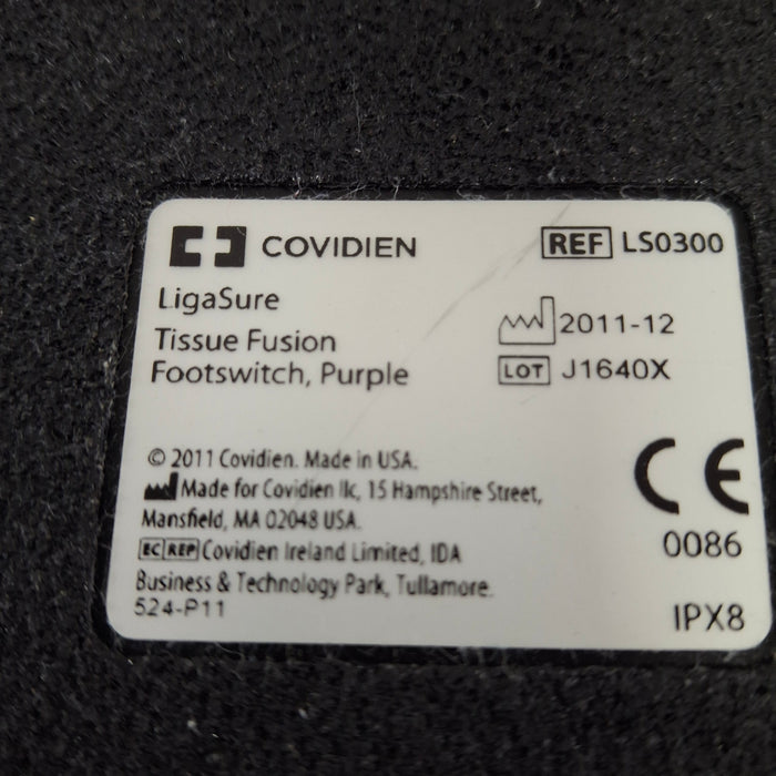 Valleylab Valleylab Ligasure LS0300 Purple Foot Pedal Electrosurgical Units reLink Medical