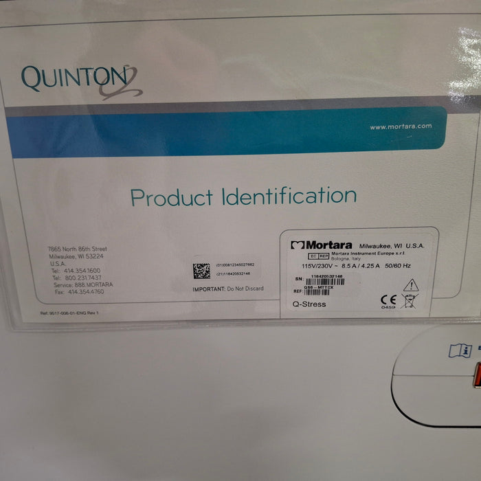 Quinton Quinton Cardiac Science Q Stress System Console Cardiology reLink Medical