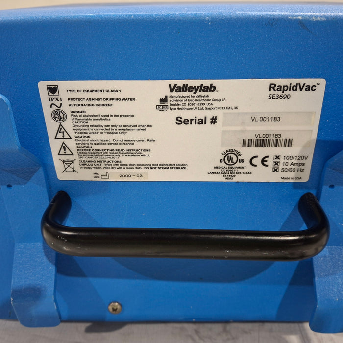 Covidien Covidien RapidVac SE3690 Smoke Evacuator Surgical Equipment reLink Medical