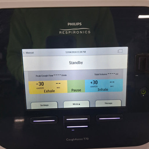 Respironics Respironics Cough Assist T70 Airway Clearance Device Respiratory reLink Medical