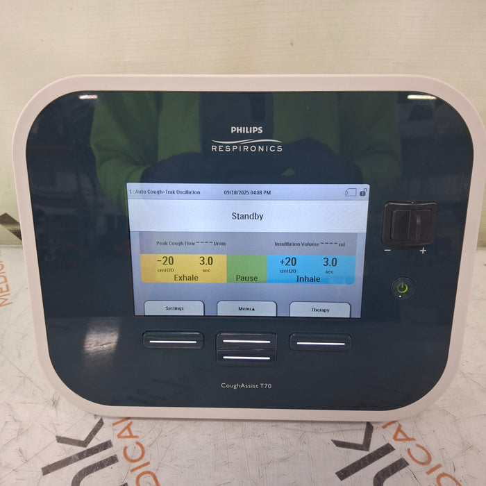 Respironics Respironics Cough Assist T70 Airway Clearance Device Respiratory reLink Medical