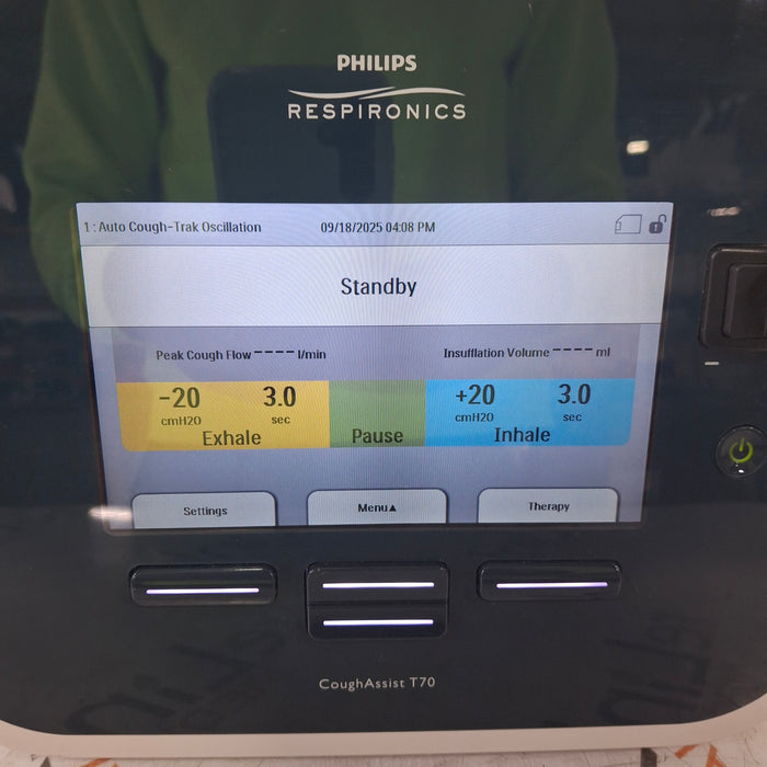 Respironics Respironics Cough Assist T70 Airway Clearance Device Respiratory reLink Medical