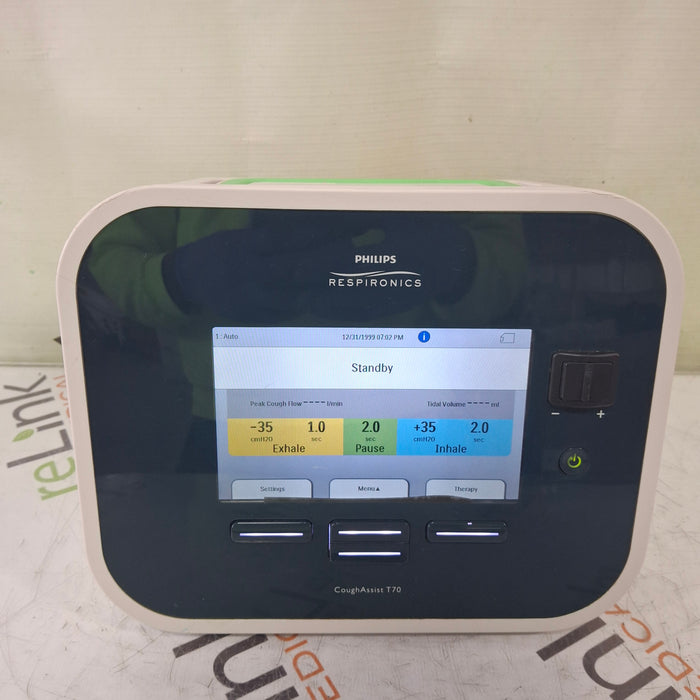 Respironics Respironics Cough Assist T70 Airway Clearance Device Respiratory reLink Medical