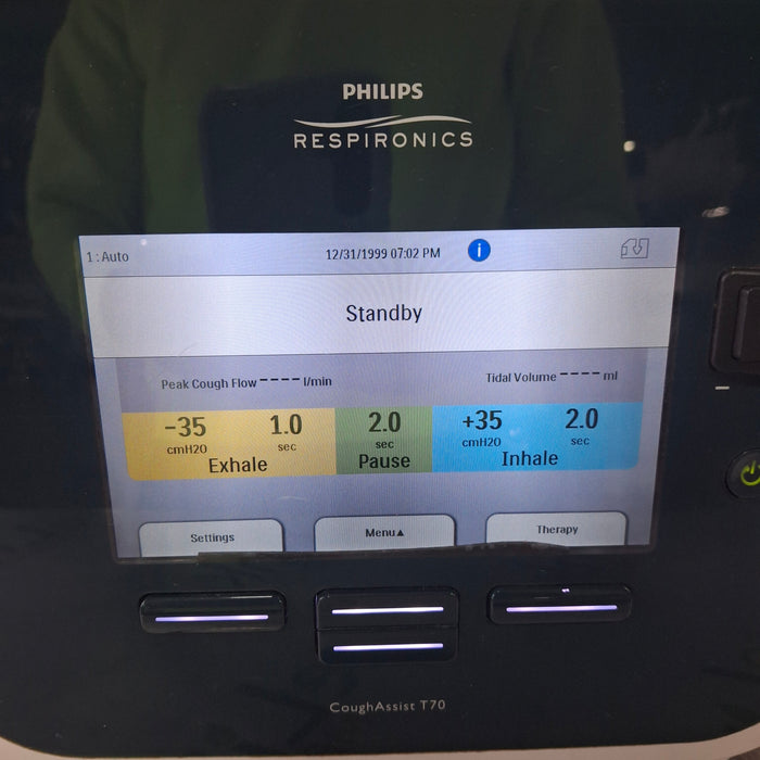 Respironics Respironics Cough Assist T70 Airway Clearance Device Respiratory reLink Medical