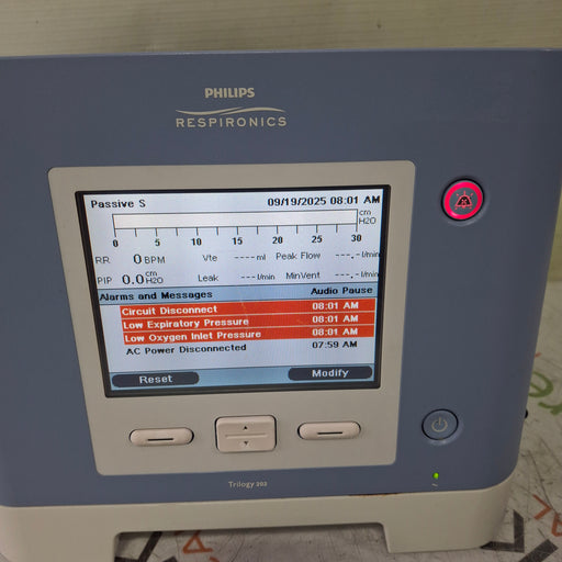 Respironics Respironics Trilogy 202 Ventilator Respiratory reLink Medical