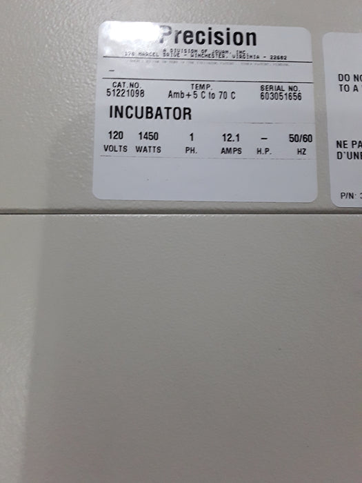 Thermo Scientific Thermo Scientific Precision Incubator Research Lab reLink Medical