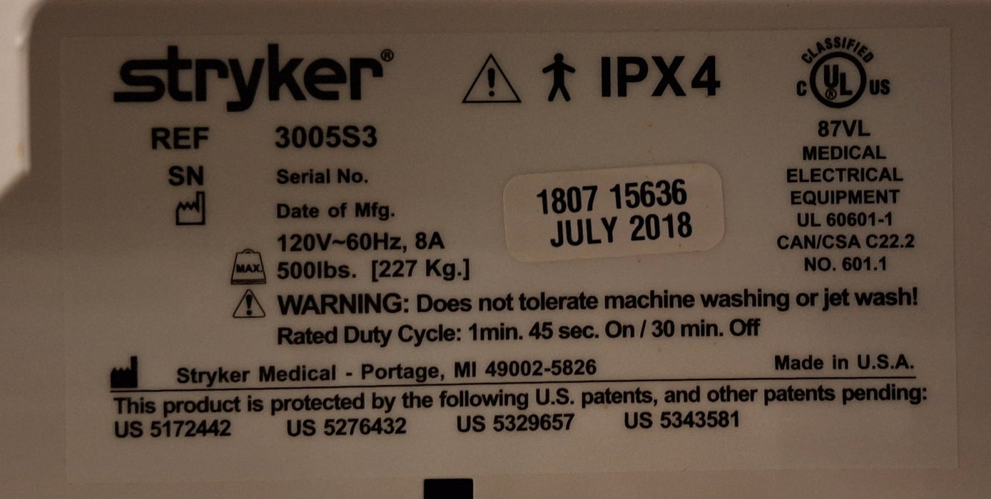 Stryker Stryker Secure III 3005 Hospital Bed Beds & Stretchers reLink Medical