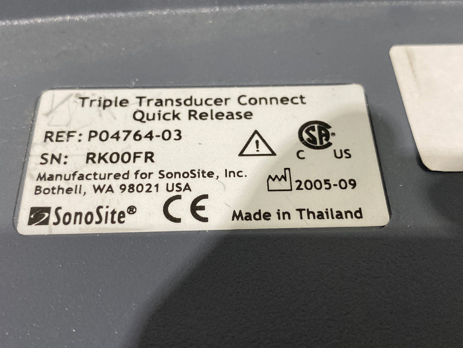 Sonosite P04764-03 Quick Release Triple Transducer Connect