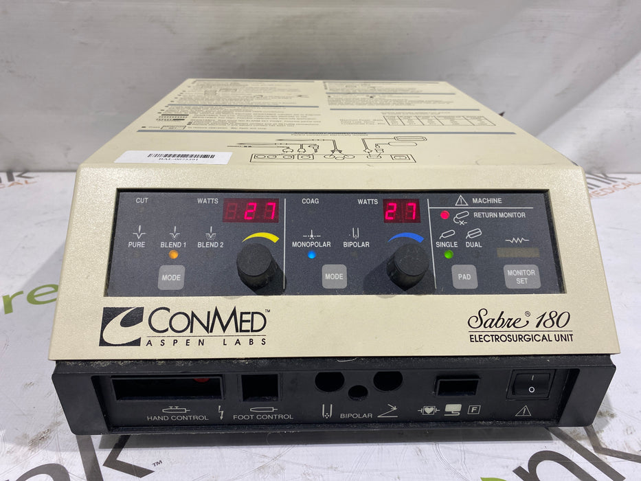 ConMed Sabre 180 Electrosurgical Unit