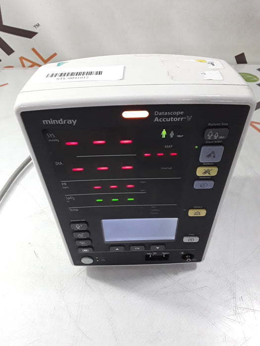 Mindray Mindray Datascope Accutorr V Vital Signs Monitor Patient Monitors reLink Medical