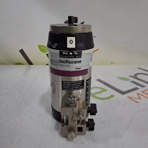 Draeger Medical Draeger Medical Vapor 19.3 Isoflurane Vaporizer Anesthesia reLink Medical