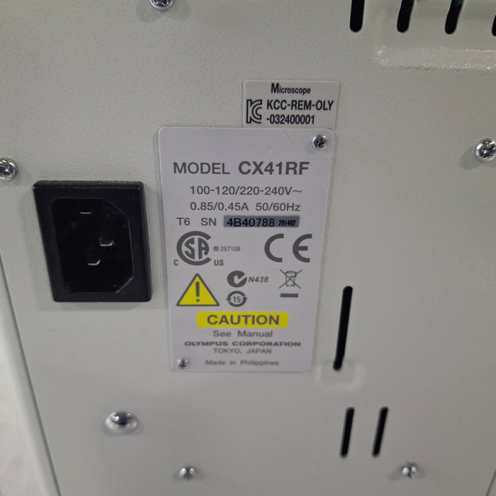 Olympus CX41 Binocular Microscope