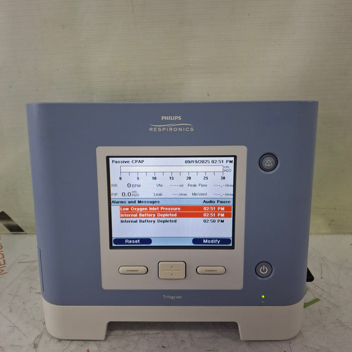 Respironics Trilogy 202 Ventilator