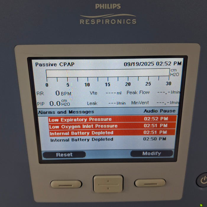 Respironics Trilogy 202 Ventilator