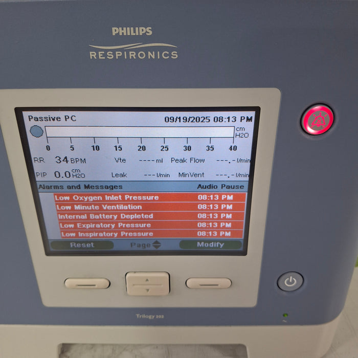 Respironics Respironics Trilogy 202 Ventilator Respiratory reLink Medical