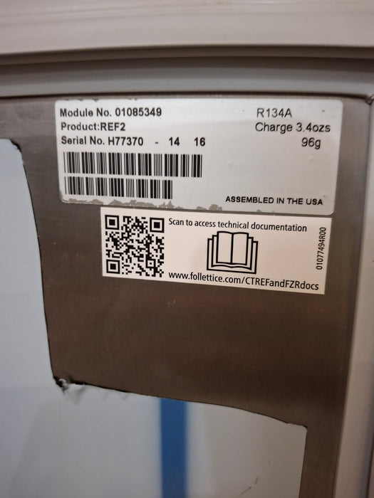 Follett Corp Follett Corp REF2 Medical Grade Counter Top Refridgerator Medical Furniture reLink Medical