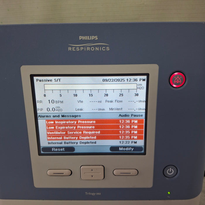 Respironics Respironics Trilogy 202 Ventilator Respiratory reLink Medical