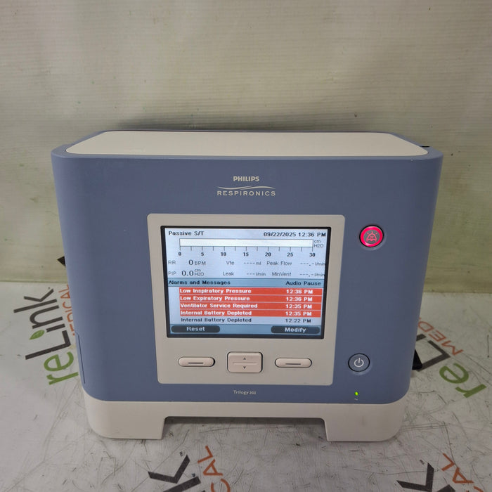 Respironics Respironics Trilogy 202 Ventilator Respiratory reLink Medical