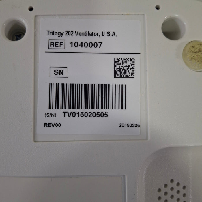 Respironics Respironics Trilogy 202 Ventilator Respiratory reLink Medical