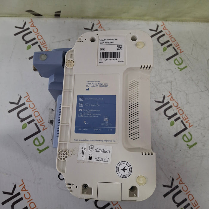 Respironics Trilogy 202 Ventilator