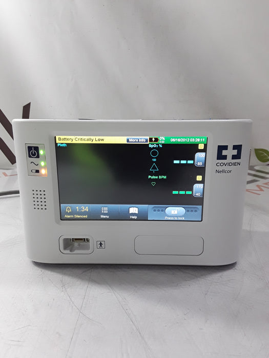 Covidien Covidien PM1000N Nellcor Bedside SPO2 Monitor Patient Monitors reLink Medical