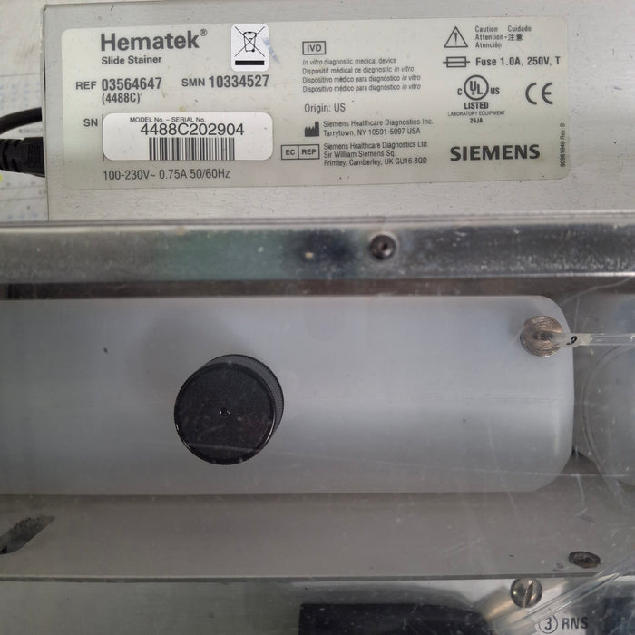 Siemens Siemens Hema-Tek 2000 4488C Slide Stainer Research Lab reLink Medical
