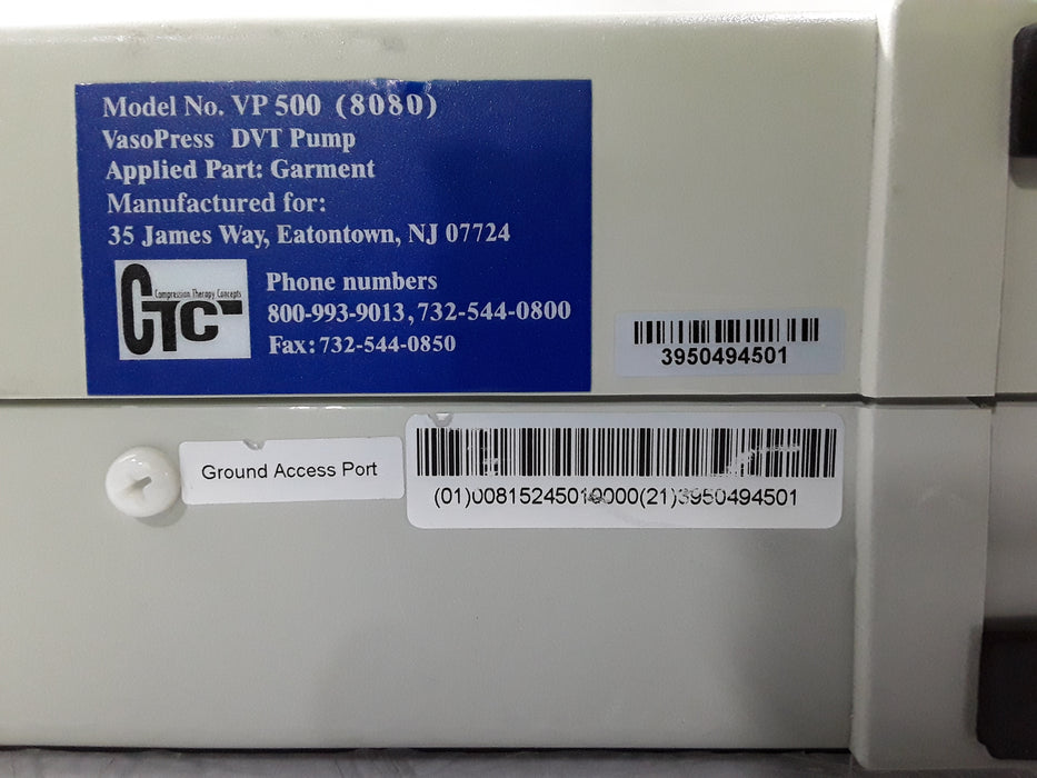 Compression Therapy Concepts Compression Therapy Concepts VasoPress DVT Compression Therapy Fitness and Rehab Equipment reLink Medical