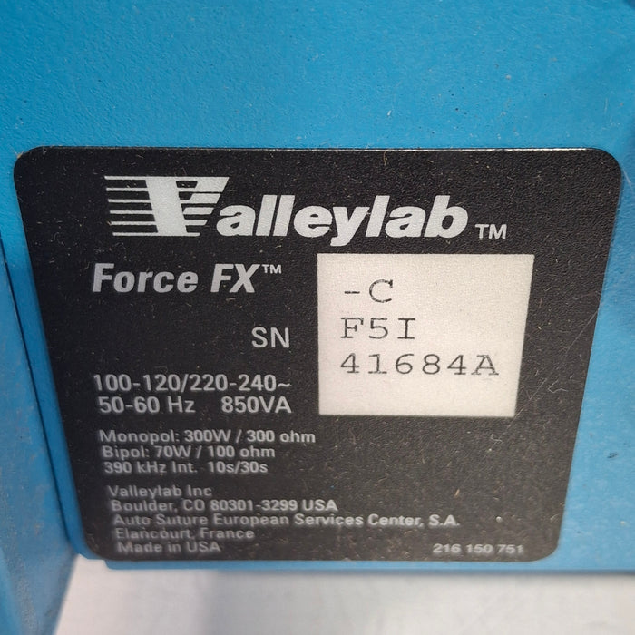 Covidien Covidien Valleylab Force FX-C Electrosurgical Generator Electrosurgical Units reLink Medical